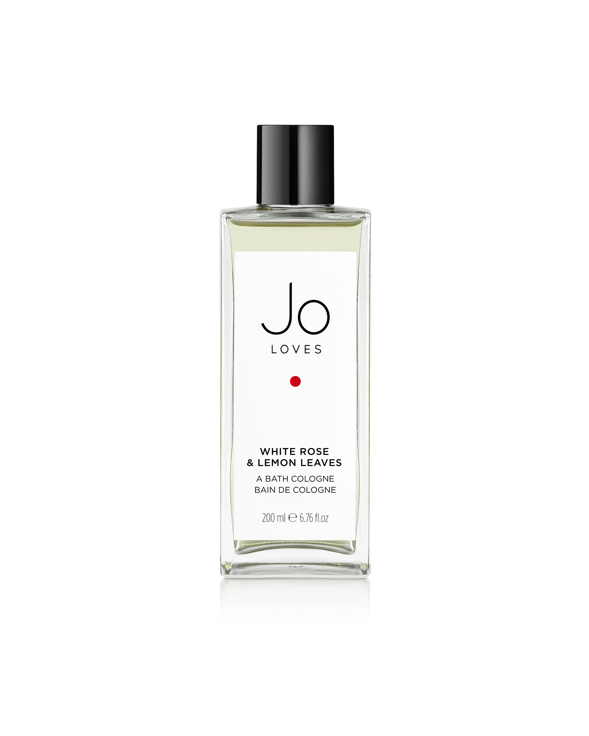 White Rose & Lemon Leaves Bath Cologne (200ml)