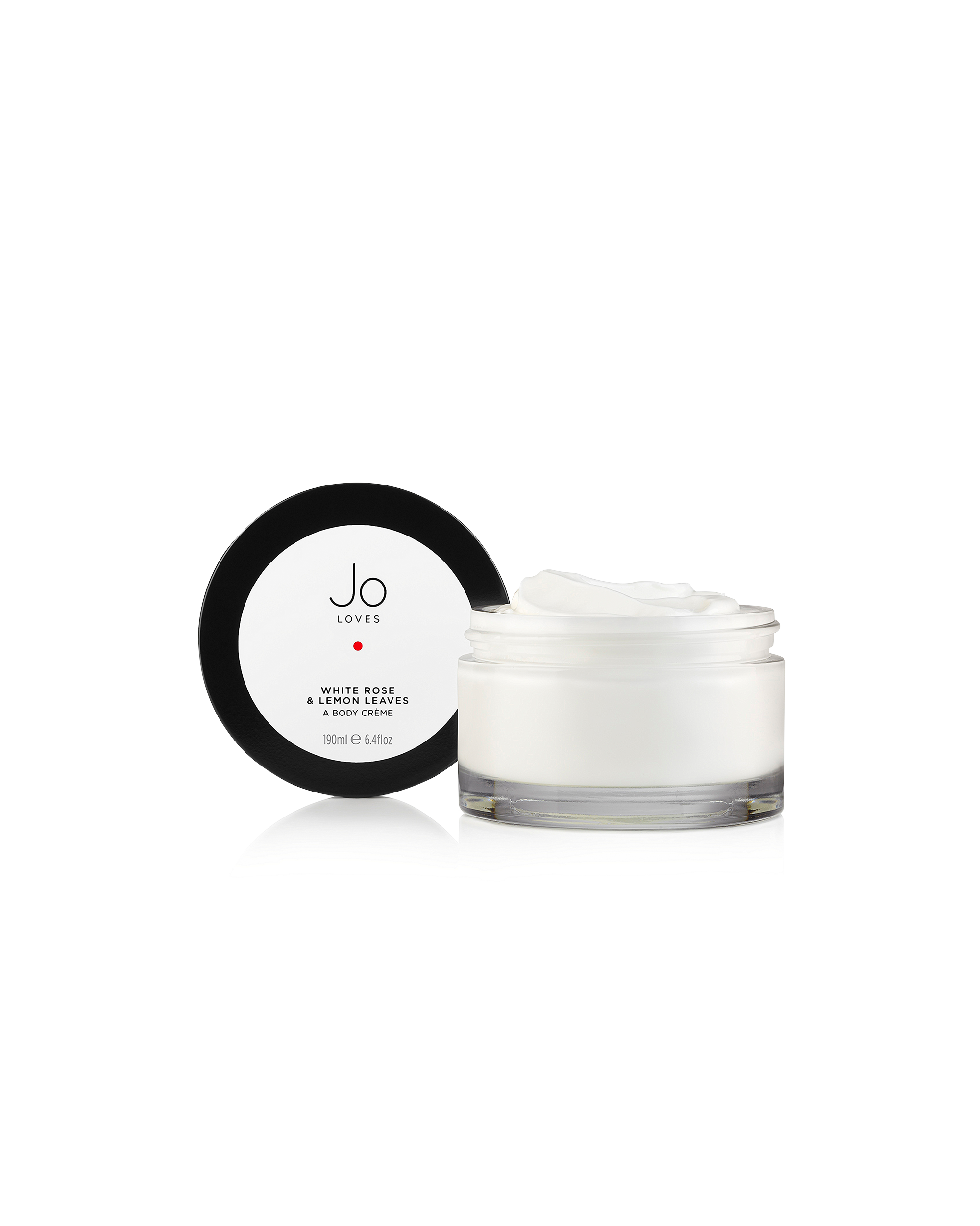 White Rose & Lemon Leaves Body Crème (190ml)