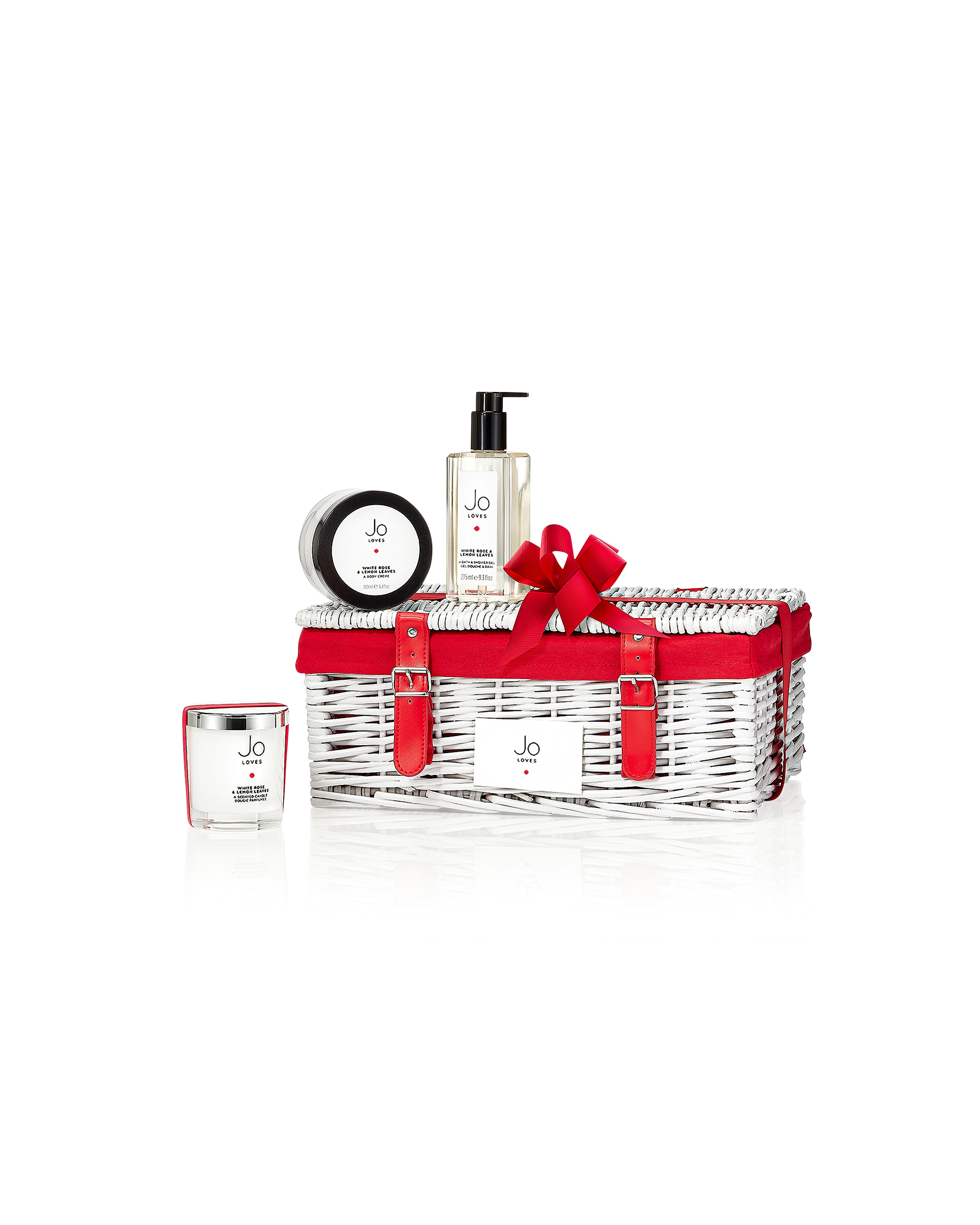 White Rose & Lemon Leaves Hamper