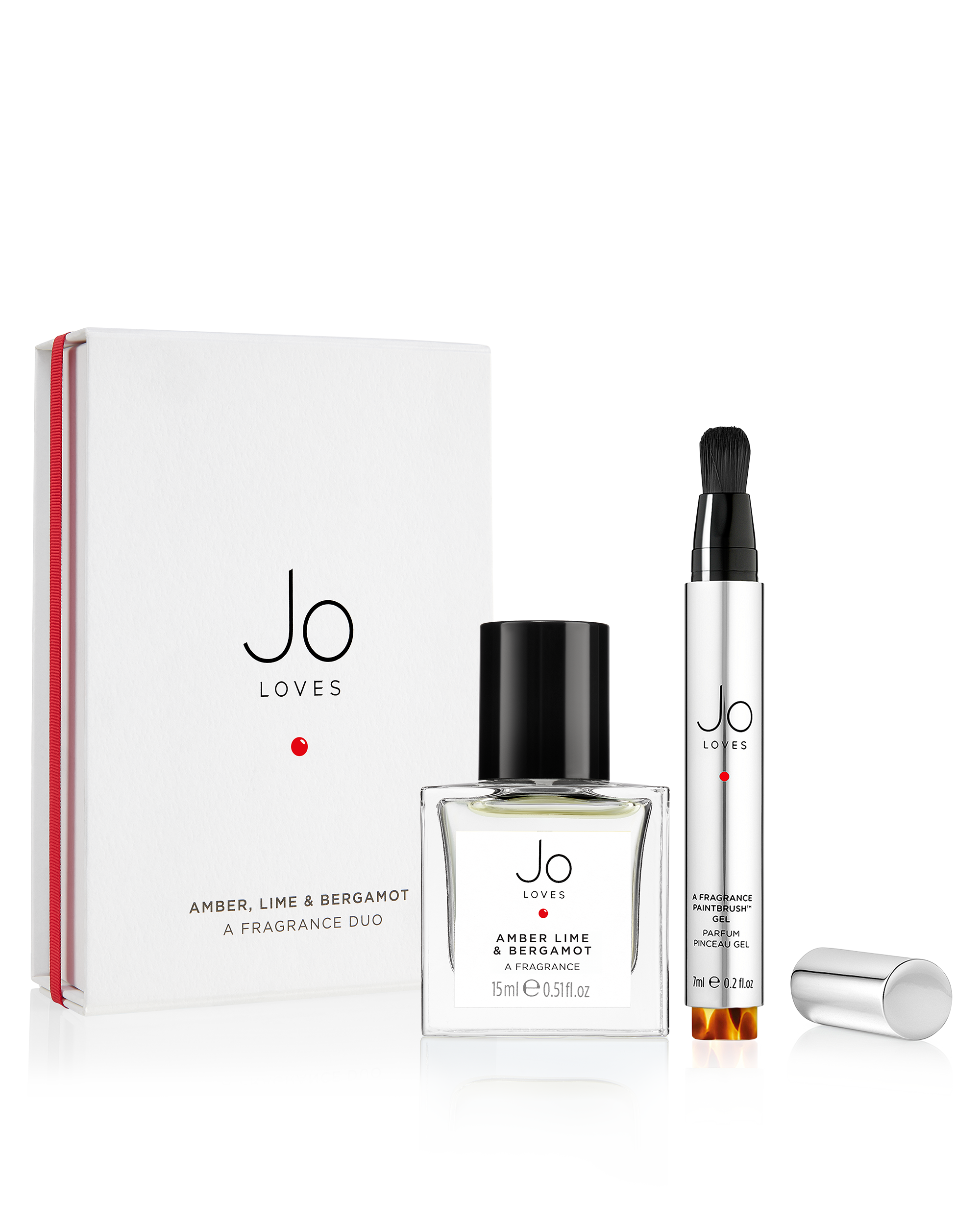 Fragrance Duo: Amber, Lime & Bergamot (15ml + 7ml)