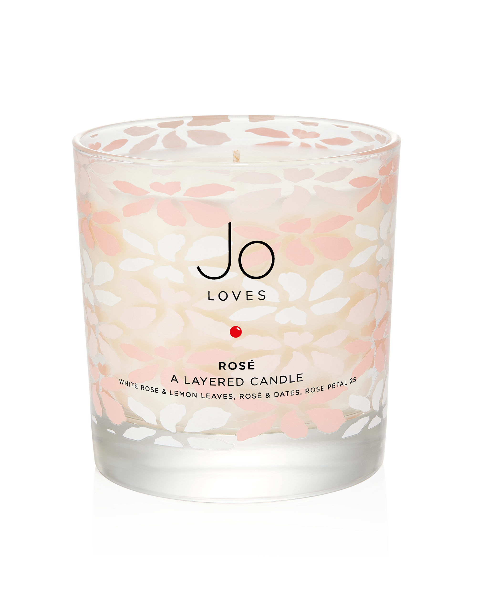 Rosé Layered Candle (250g)