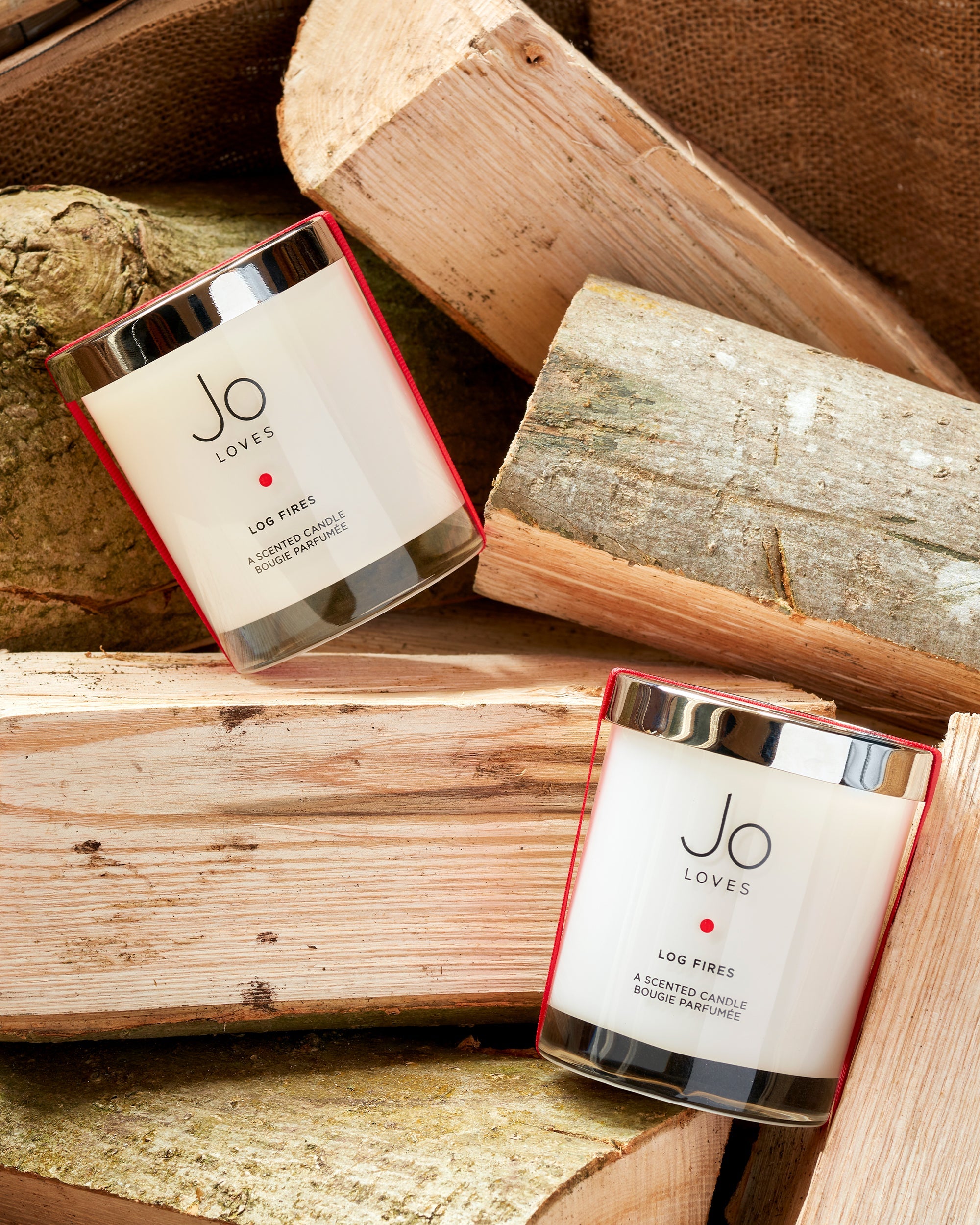 Log Fires Home Candle (185g)