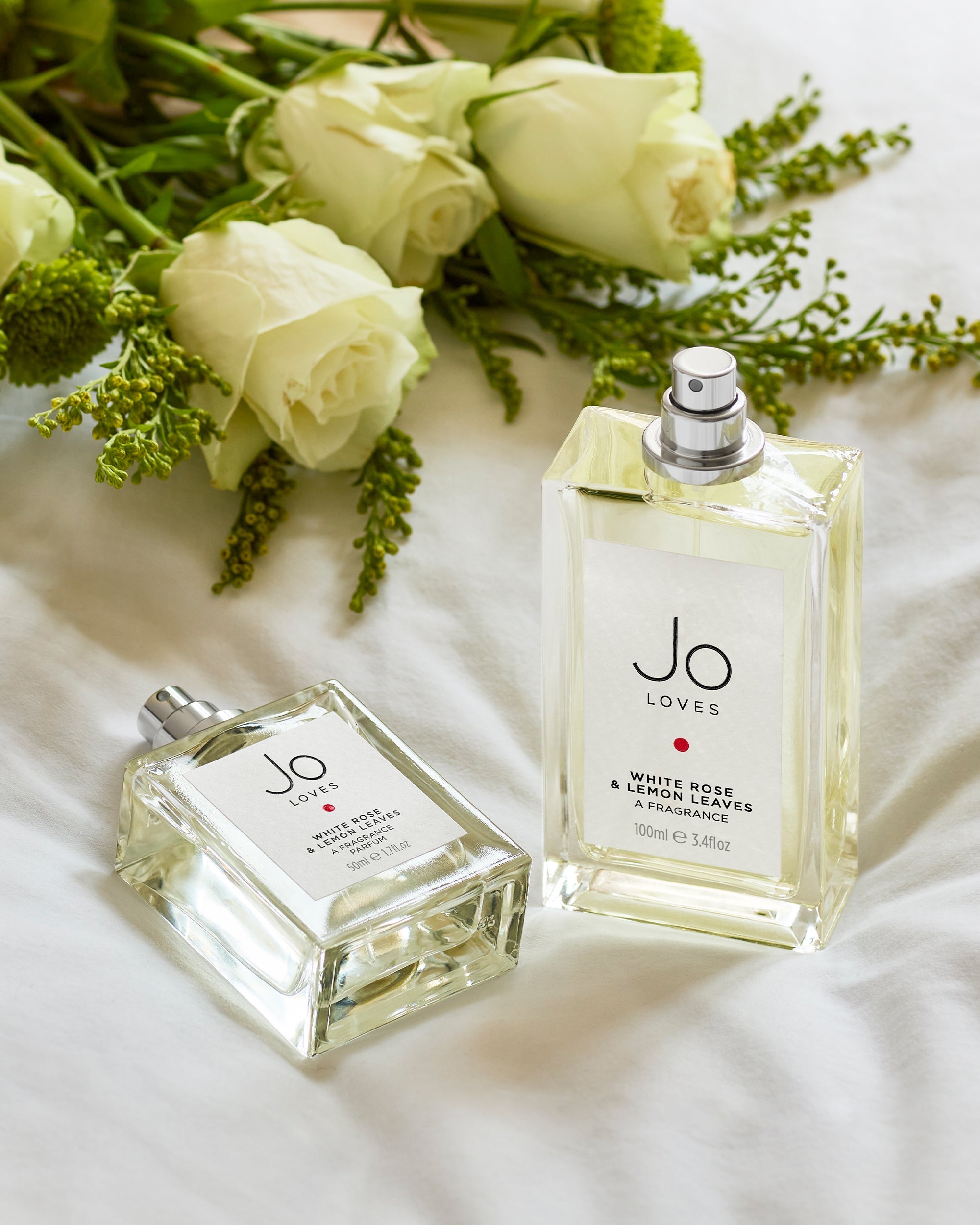 White Rose & Lemon Leaves, A Fragrance (100ml)