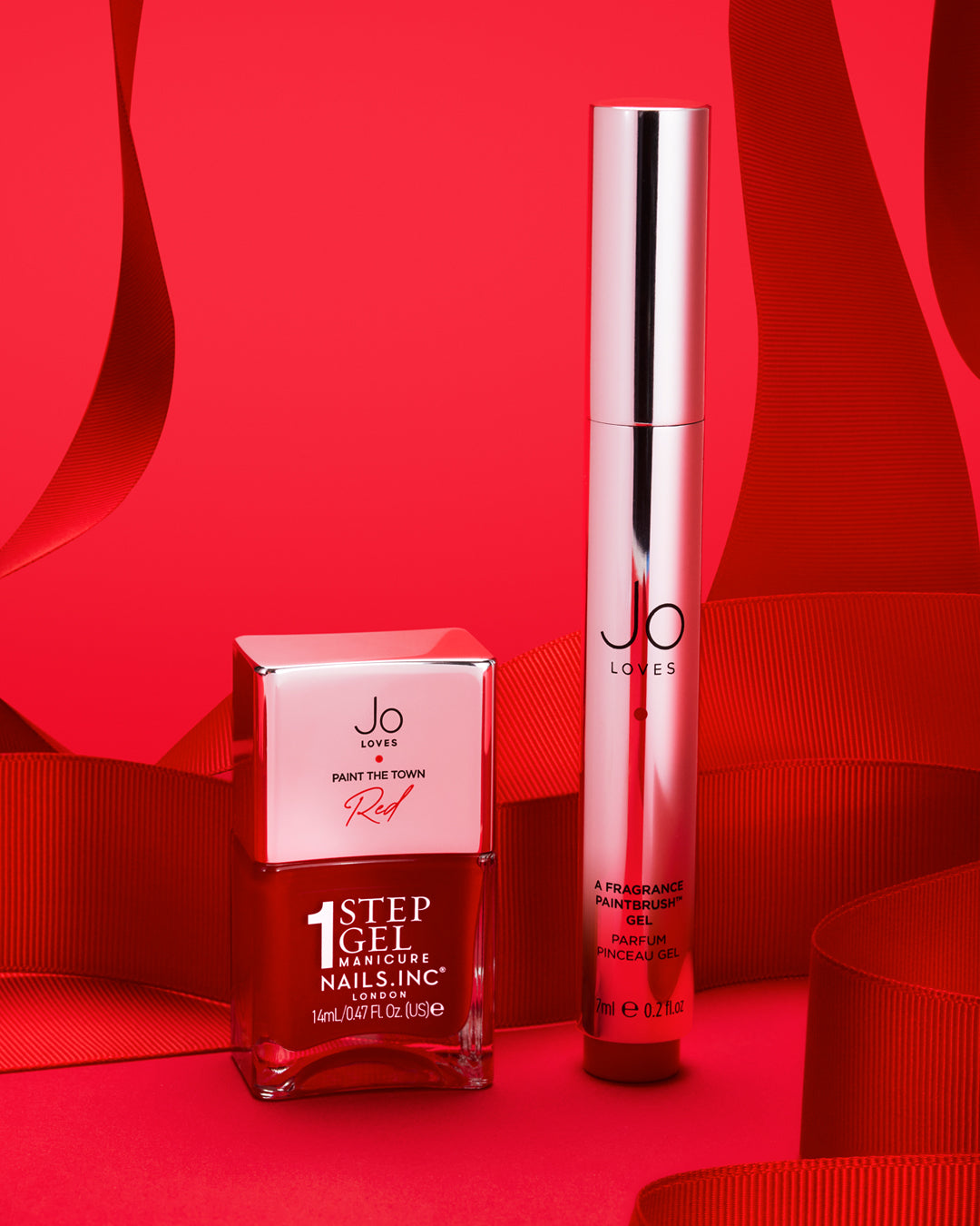 Paint the Town Red A Duo (Fragrance Paintbrush + Nail Varnish)