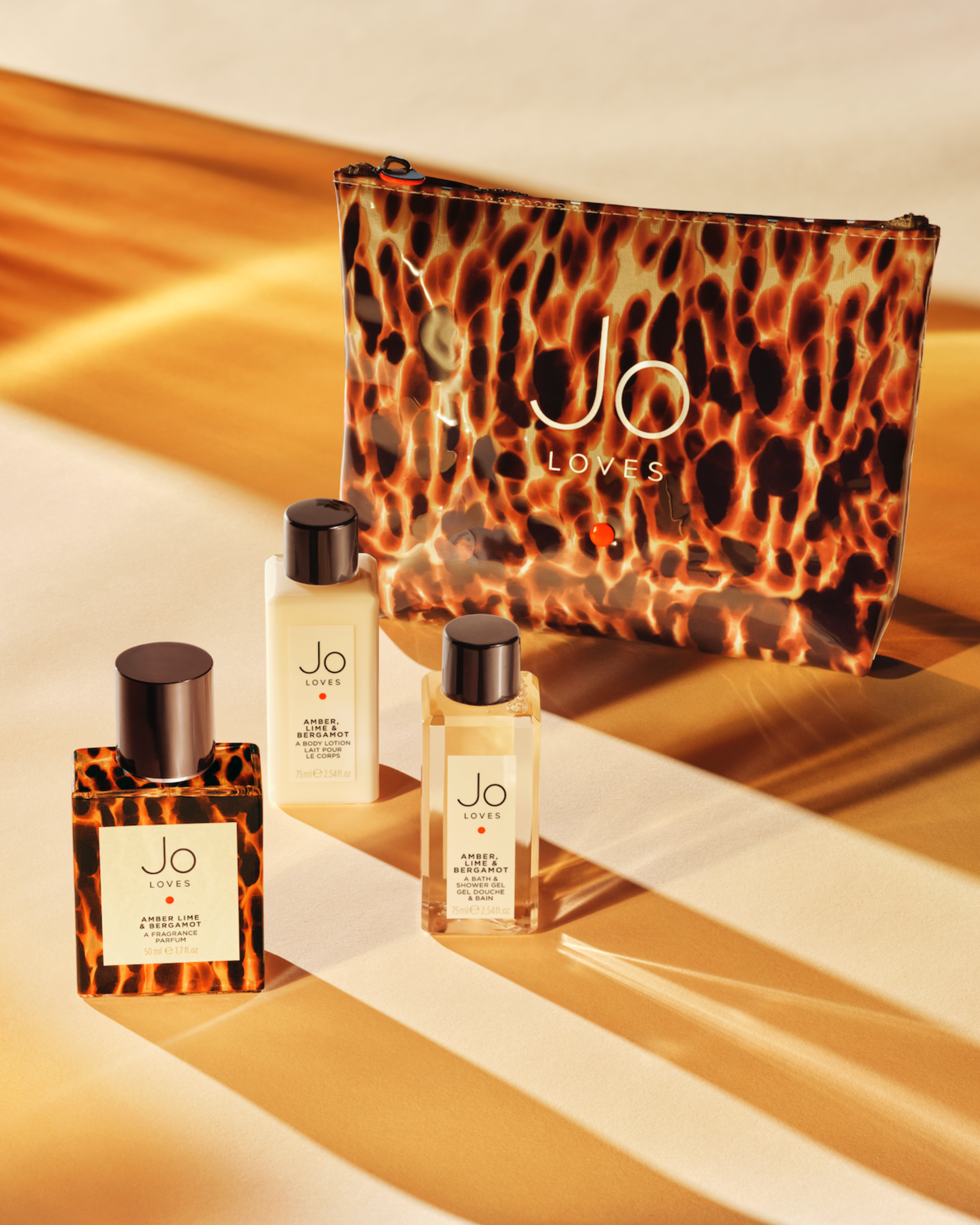Amber, Lime & Bergamot A Luxury Travel Collection (1 x 50ml + 2 x 75ml)