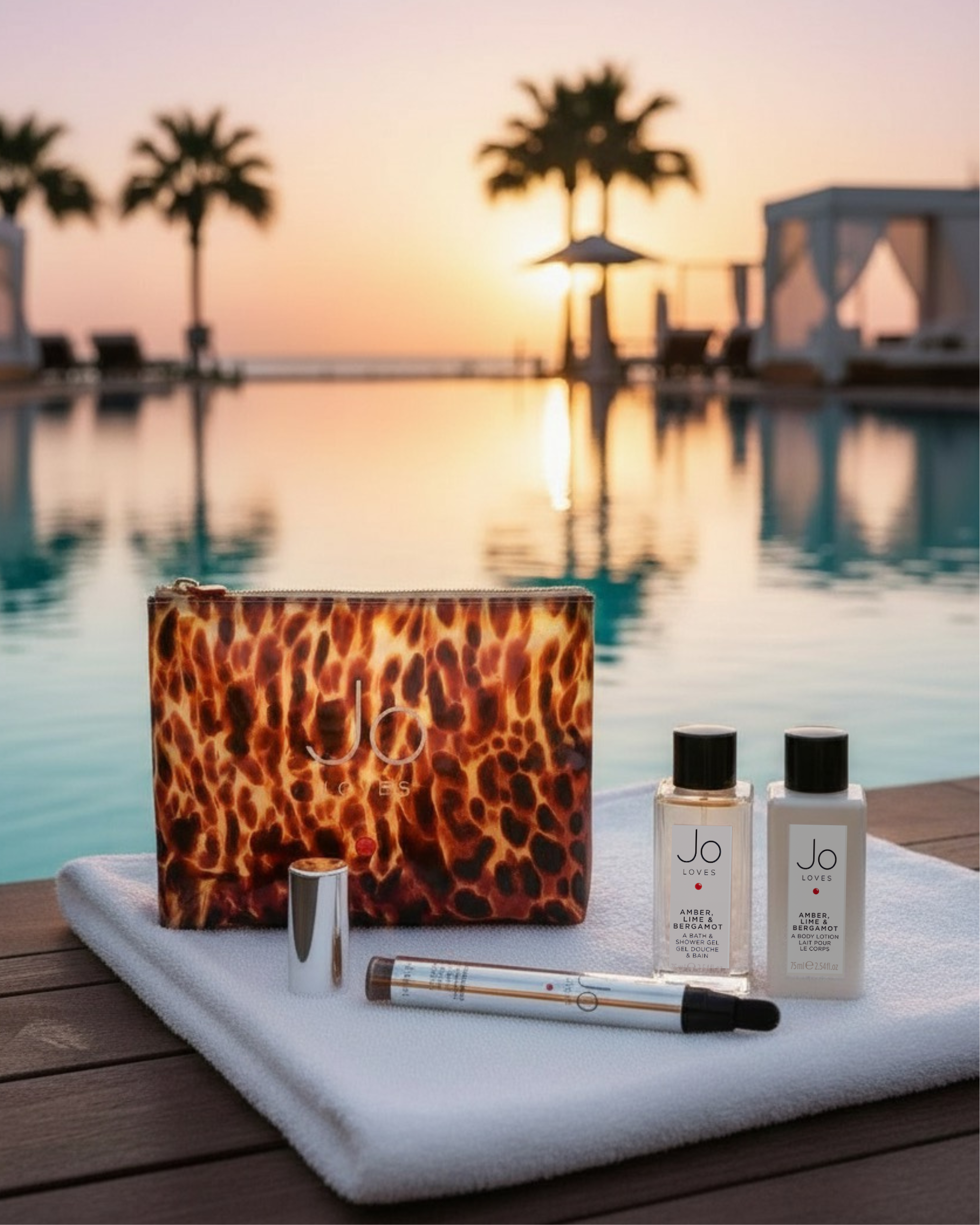 Amber, Lime & Bergamot A Luxury Travel Collection (1 x 50ml + 2 x 75ml)