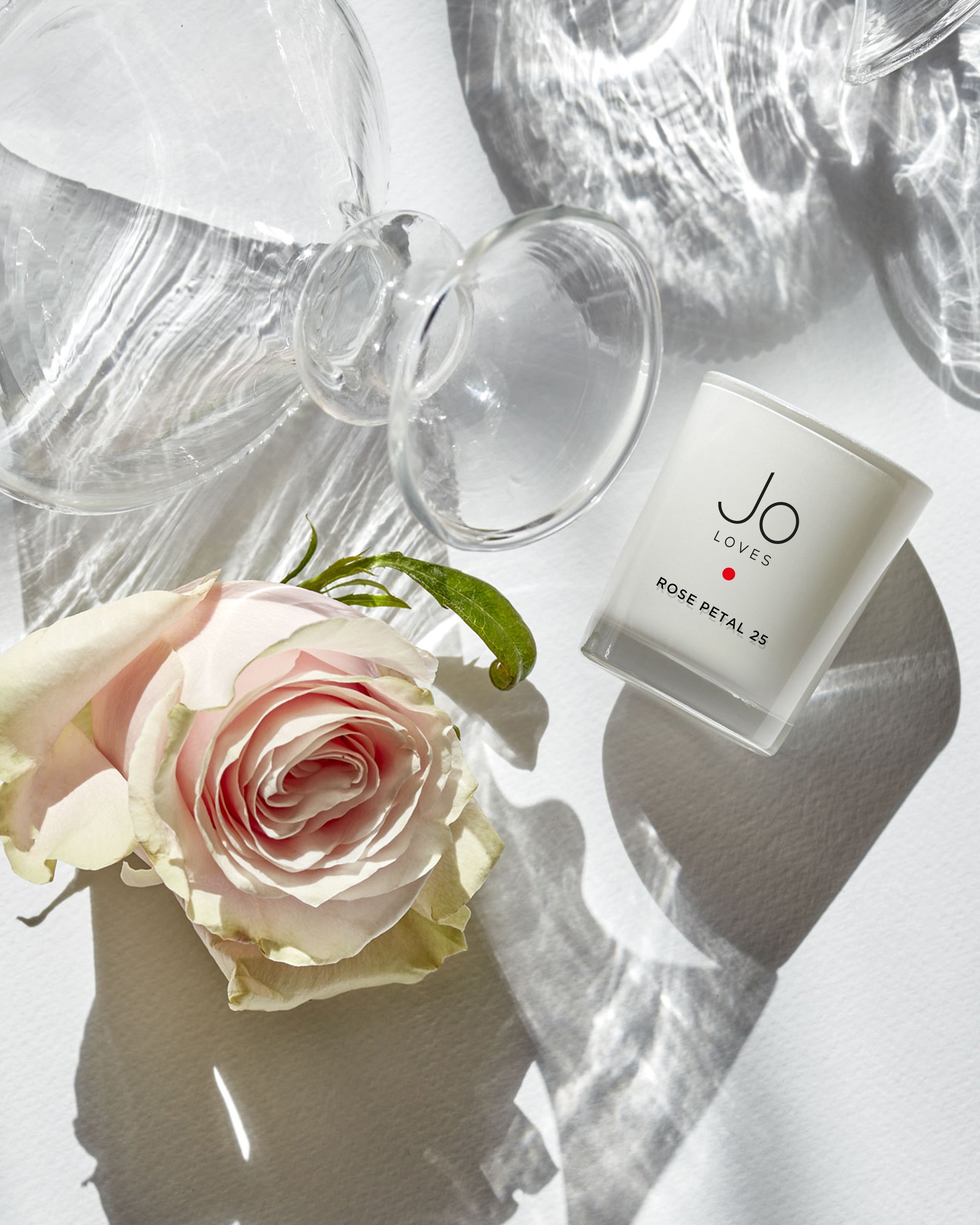 Rose Petal 25 Votive and Pink Vetiver A Hand Sanitiser & Lotion Duo - SAC