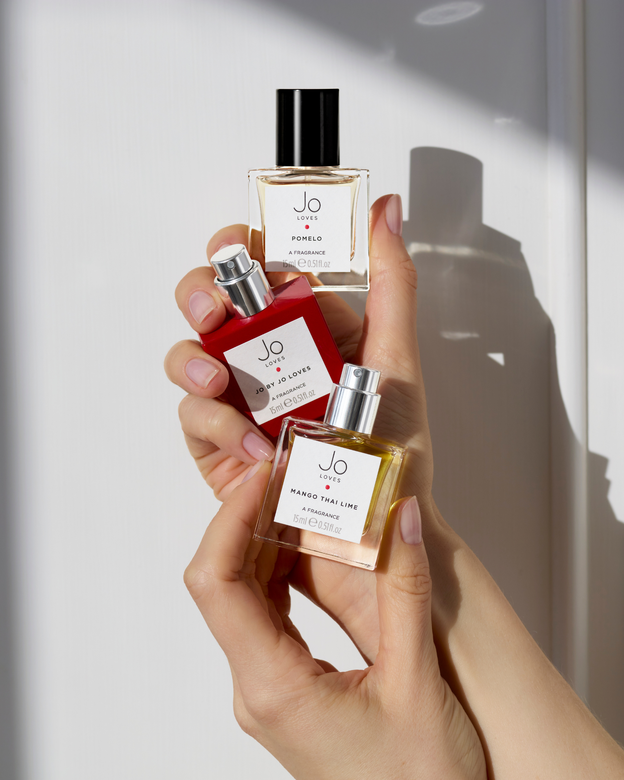 A Citrus Fragrance Trio: Mango Thai Lime, Pomelo, Jo by Jo Loves (3x15ml)